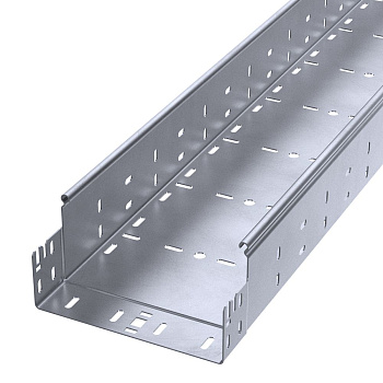 PR16.13517 лоток перфорированный Профи INOX (AISI 316) 200х100х6000 (1,0 мм) (12 м/уп) Промрукав