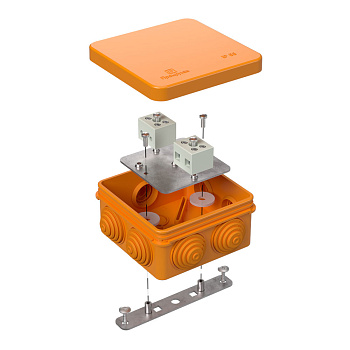 40-0210-FR6.0-4 коробка огнестойкая для о/п 40-0210-FR6.0-4 Е15-Е120 80х80х40 Промрукав
