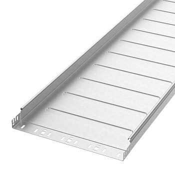 PR16.12793 лоток неперфорированный Профи 400х50х6000 (1,0 мм) (12 м/уп) Промрукав