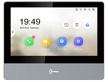 F-VI-3545ISE1 (Аналог DS-KH8350-TE1) IP видеодомофон 7“ iFlow