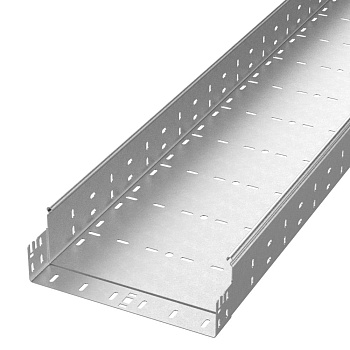 PR16.4961 лоток перфорированный Профи 300х100х3000 (1,5 мм) (6 м/уп) Промрукав
