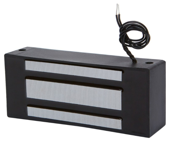 ML-300П с планкой (черный) замок электромагнитный ACCORDTEC