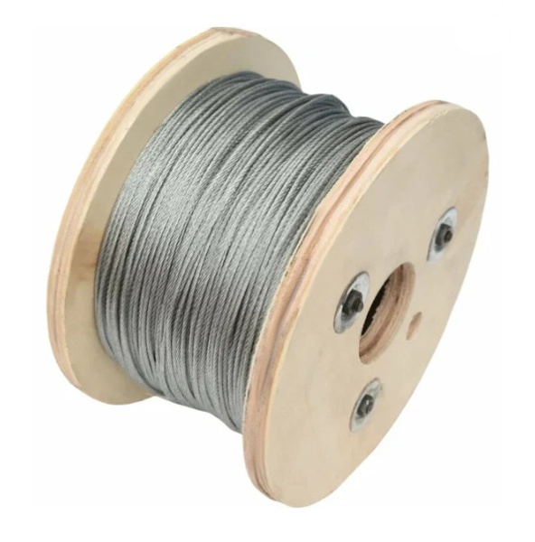 GSC-008 стальной трос DIN 3055 2мм оцинкованный 200м Gigant