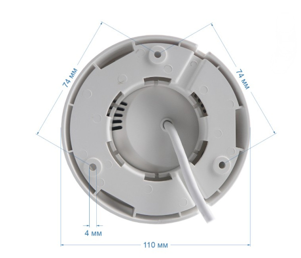 ST-SX4542 POE LIGHT 4Мп (3,6мм) купольная внутренняя IP-камера видеонаблюдения Space Technology