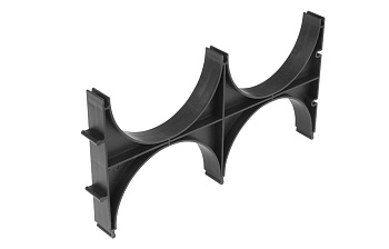 PR08.4926 кластер для двустенных труб d140 мм, двойной, двухсторонний Промрукав (36 шт/кор)