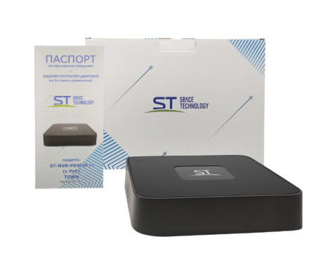 ST-NVR-P0405K15 4-канальный (с 4PoE) TOWN IP-видеорегистратор  (Space Technology)
