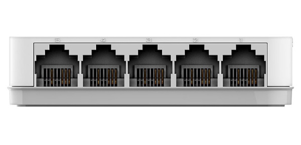 DES-1005С неуправляемый коммутатор с 5 портами 10/100Base-TX