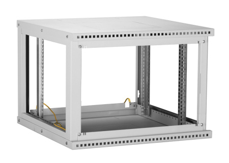 TWI-096035-R-G-GY настенный разборный шкаф TLK 19", 9U