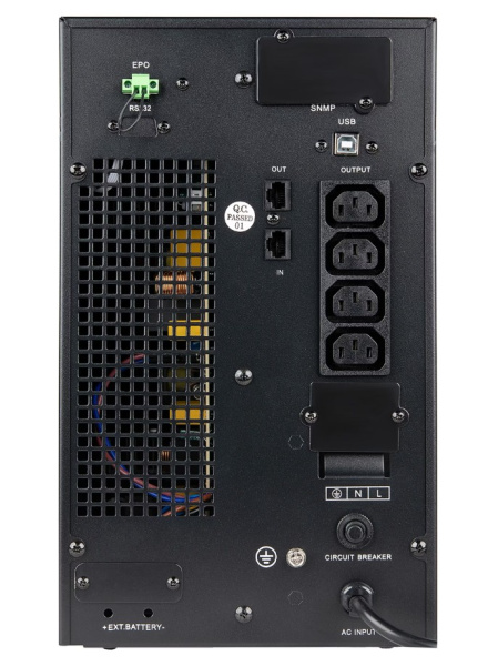 UPS MASTER IEC 2kVA ИБП онлайн, чистый синус, мощность 2000/1800 ВА/Вт, напольный SMARTWATT