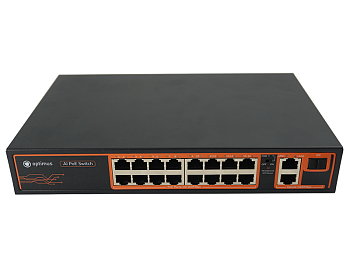 U1I-16F/2G/1S неуправляемый PoE-коммутатор Optimus