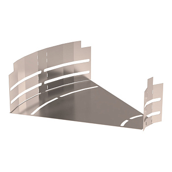 PR16.3655 угол горизонтальный изменяемый 0-45 градусов Стандарт INOX (AISI 409) 300х100 Промрукав