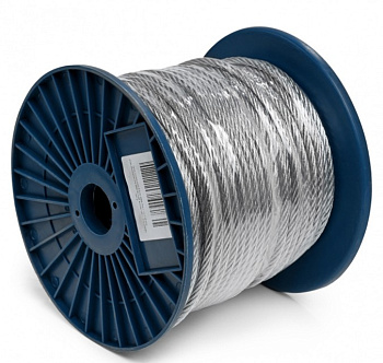 890-011 Трос стальной 6 DIN 3055 ПожТехКабель PTK-Accessories 