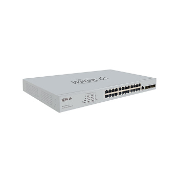 WI-CMS528F-L3 коммутатор управляемый L3, 24GE + 4x10G SFP+ , Wi-Tek