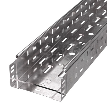 PR16.2301 лоток перфорированный Стандарт 150х80х3000 (1,0 мм) (6 м/уп) Промрукав