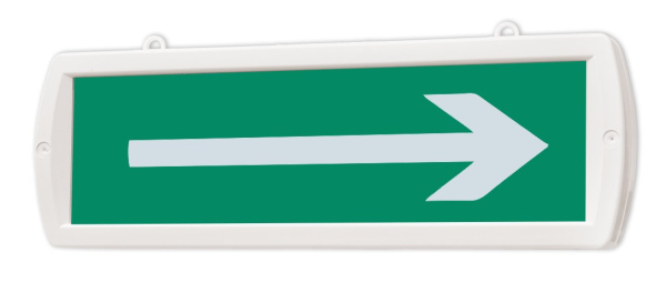 Т 12-Д "Выход" (двухсторонний, подвесной) световое табло плоское SLT