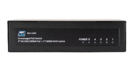 NLS-125P коммутатор неуправляемый NETLAN