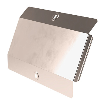 PR16.3073 Крышка угла вертикального внешнего 90 градусов Стандарт INOX (AISI 409) 300 Промрукав 