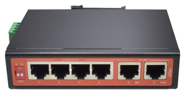 WI-PS206-I промышленный неуправляемый коммутатор Wi-Tek