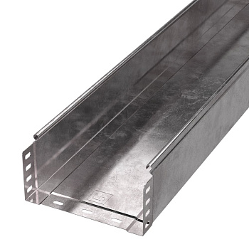 PR16.2291 лоток неперфорированный Стандарт 200х100х3000 (1,0 мм) (6 м/уп) Промрукав