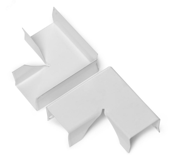 525-023 накладка 90 на угол плоский для ККМОМ 25х25 ПожТехКабель