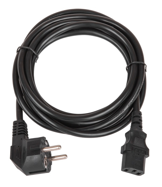 TLK-PCC10-030 кабель питания, евровилка с заземлением, 10А, 3 м