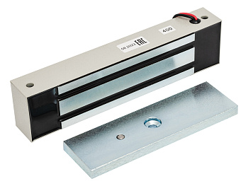 ML-350N замок электромагнитный с уголком (серый) AccordTec