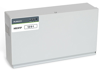 ИВЭПР 112-5-1 исп.K1-ВО  (12 В 5 А -25/+50ºС) источник вторичного электропитания резервированный (Рубеж)
