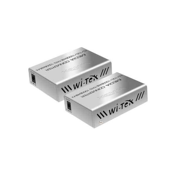 WI-MC101G Медиаконвертеры 1000 Мбит/с, дальность до 25 км, комплект 2 шт.1310/1550 нм Wi-Tek