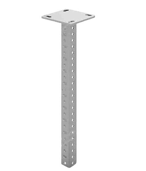 573-010 стойка консольная сварная средние нагрузки 2000 (35х30) (2,0) (пятка 120х45)(4,0) ПожТехКабель