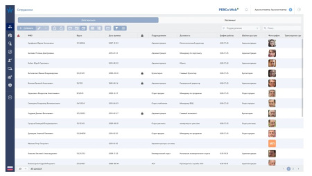 PERCo-WB "Базовый пакет ПО" ограничение до 100 карт PERCo