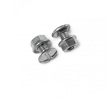 866-001 комплект соединительный 6x10 (Винт+гайка М6Сб) ПожТехКабель PTK-Accessories 