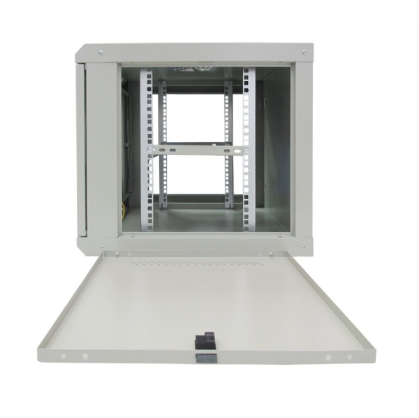 ST-NCP9U600 (СЕРЫЙ) С ПОЛКОЙ шкаф телекоммуникационный 19" Space Technology