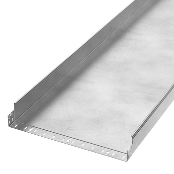 PR16.13991 лоток неперфорированный Профи INOX (AISI 304) 600х100х6000 (1,5 мм) (12 м/уп) Промрукав