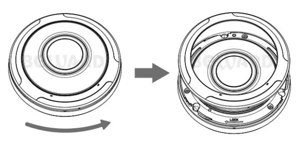 SV6016FLM уличная всепогодная купольная IP-камера видеонаблюдения с встроенным микрофоном Beward
