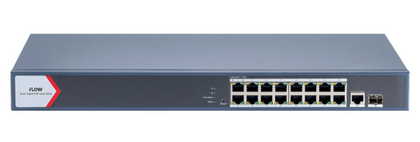 F-SW-EM618POE-VM коммутатор настраиваемый 16-ти портовый PoE-коммутатор iFlow