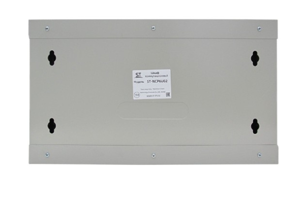 ST-NCP6U02 (СЕРЫЙ) С ПОЛКОЙ шкаф телекоммуникационный 19" Space Technology