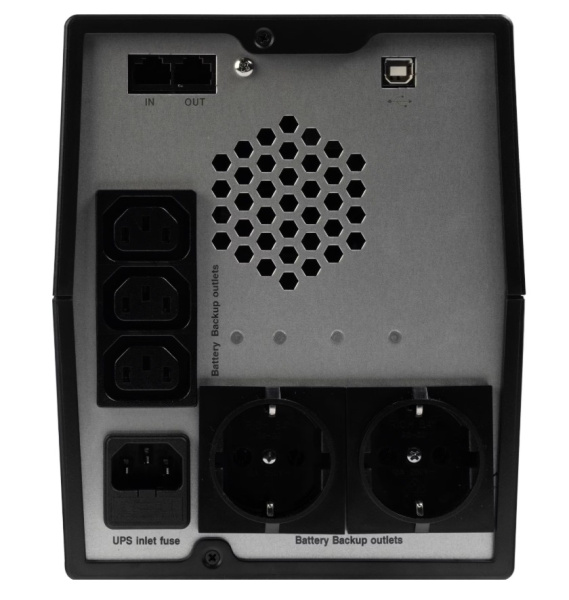 UPS UNI PRO 1000 ИБП линейно-интерактивный, чистый синус, мощность 1000/700 ВА/Вт SMARTWATT