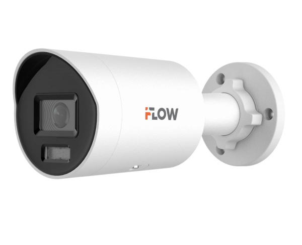 F-IC-2186CM(2.8mm) (Аналог DS-2CD2087G2H-LIU(2.8mm)(eF)) 8Мп уличная цилиндрическая IP-камера с гибридной Smart подсветкой iFlow