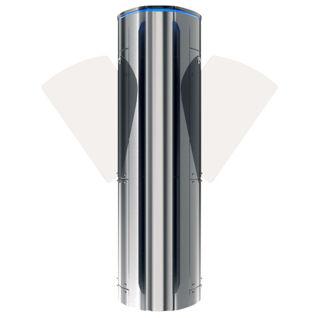 Блокпост СКП 1400 турникет с раздвижными створками скоростной автоматический