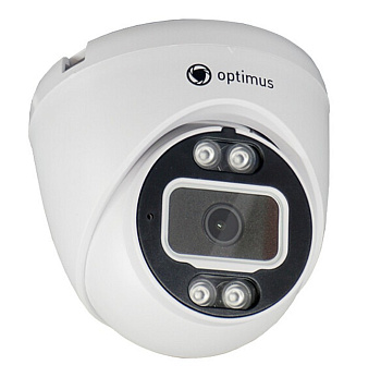 IP-E024.0(2.8)MP_V.2 купольная внутренняя IP камера видеонаблюдения с встроенным микрофоном Optimus