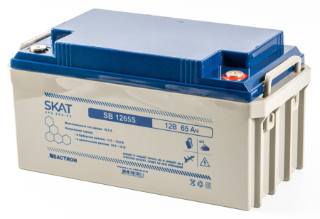 SKAT SB 1265S АКБ свинцово-кислотная тип AGM Бастион