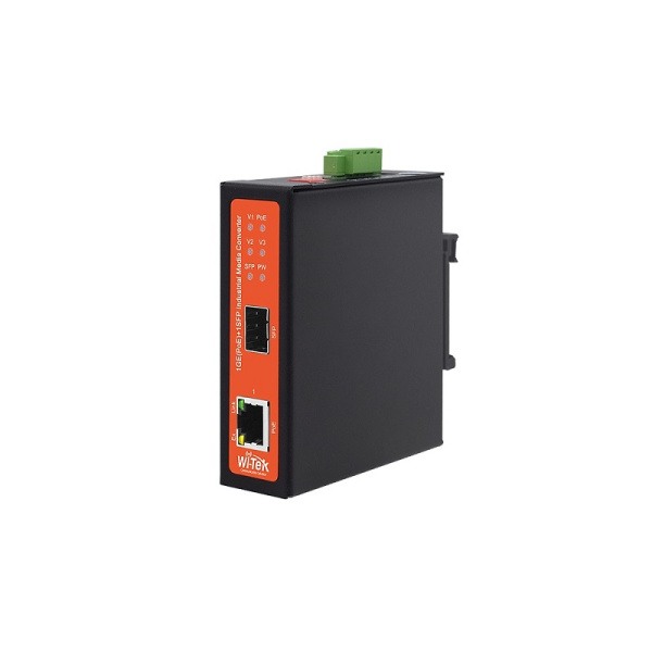 WI-PS302GF-I медиаконвертер промышленный с PoE Wi-Tek