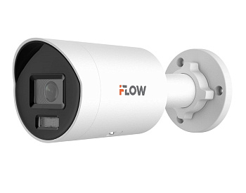 F-IC-2182C2M(6mm) (Аналог DS-2CD2083G2-LI2U) 8Мп уличная цилиндрическая IP-камера с гибридной Smart подсветкой до 40м и технологией SharpSense iFlow