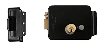 ST-EL-03(N/2C/B/PS) (версия 3) (черный) замок электромеханический Space Technology