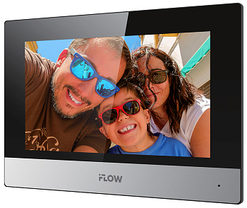 F-VI-3442HPE1 (Аналог DS-KH6320-TE1) гибридный IP видеодомофон 7“ iFlow