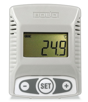 С2000-ВТИ адресный датчик температуры и влажности. Отображение на ЖКИ дисплее Болид