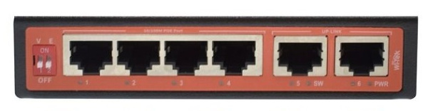 WI-PS206-I промышленный неуправляемый коммутатор Wi-Tek