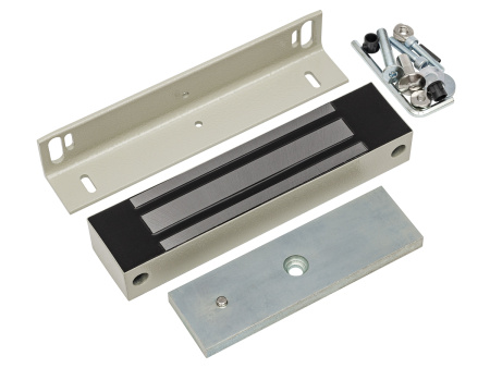 ML-350N K-2 замок электромагнитный с уголком (серый) AccordTec