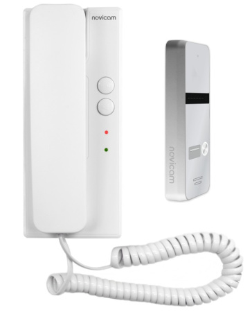 VOICE KIT ver.4123 комплект из аудиотрубки и вызывной панели Novicam