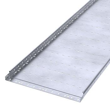 PR16.13488 лоток перфорированный Профи INOX (AISI 316) 600х50х6000 (2,0 мм) (12 м/уп) Промрукав
